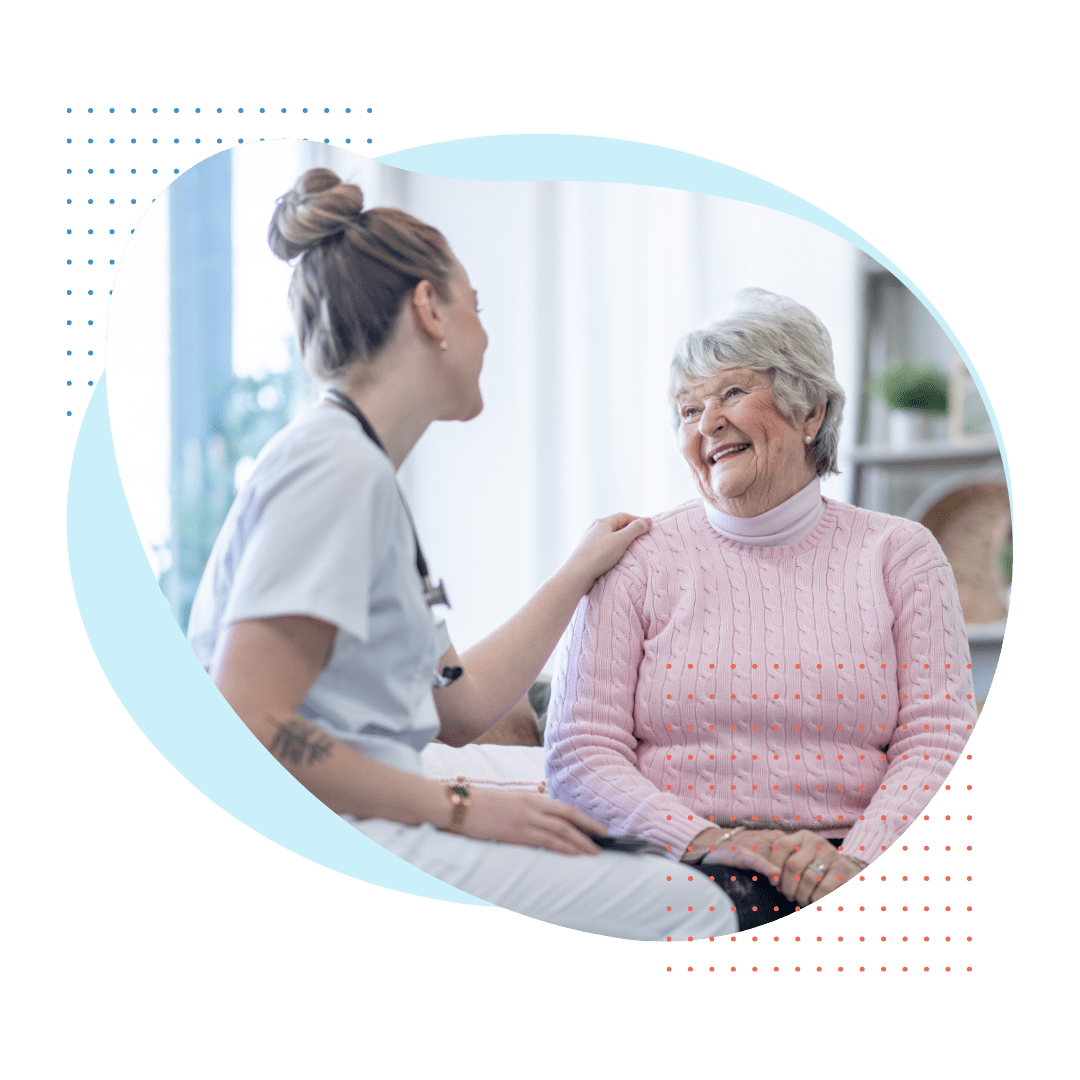caregiver and patient